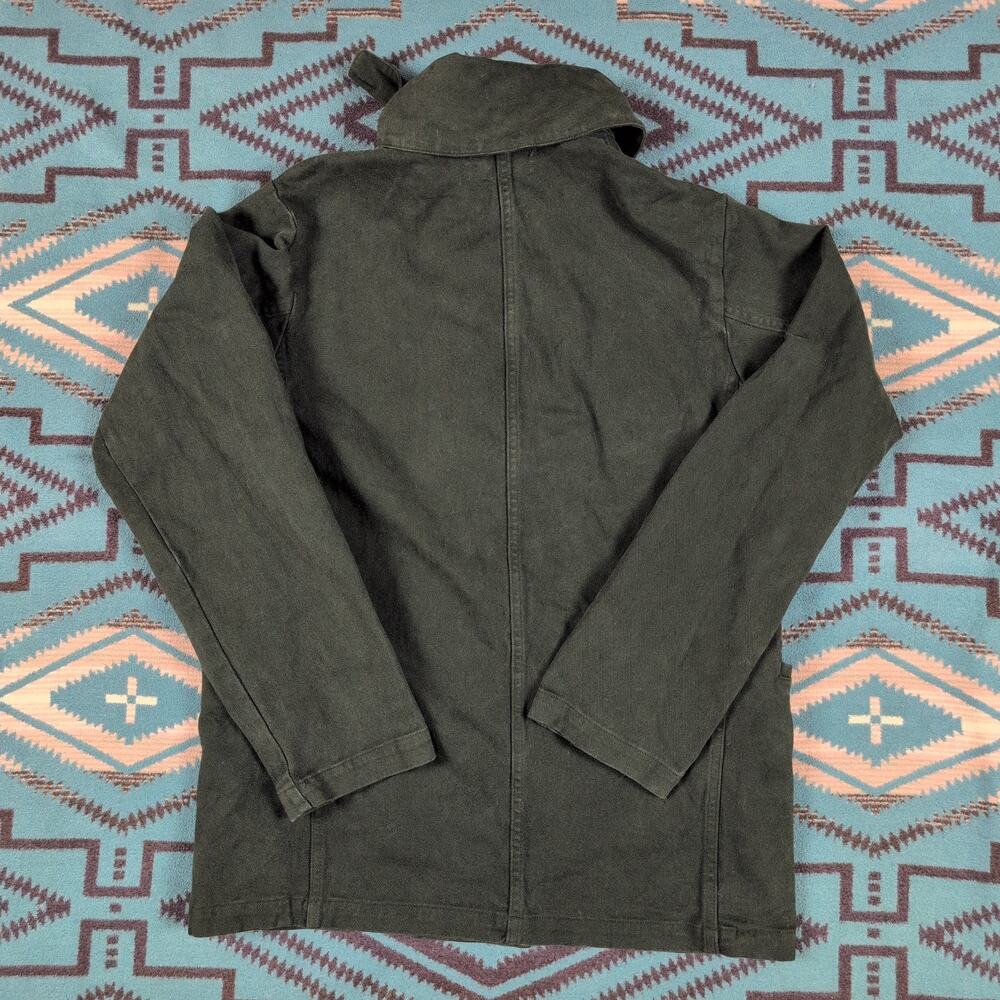 Labo.art Women’s Dark Olive Green Jacket Size 2 100% Cotton Archived Old Label - Picture 3 of 11